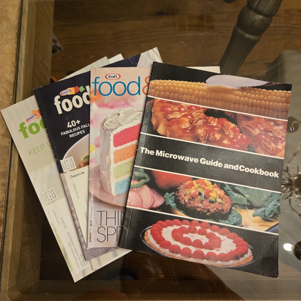 Kraft Food and Microwave Cookbook Set